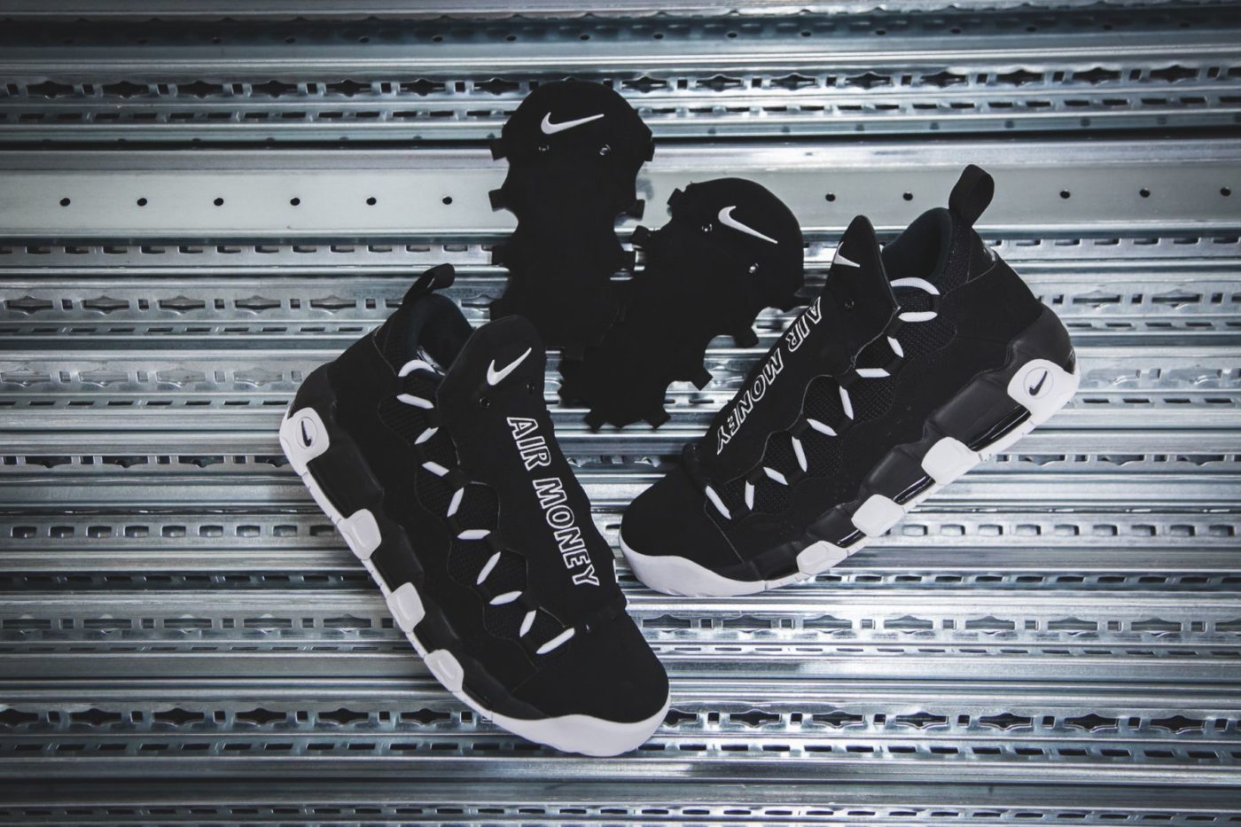 Nike Air More Money Dollar Black White